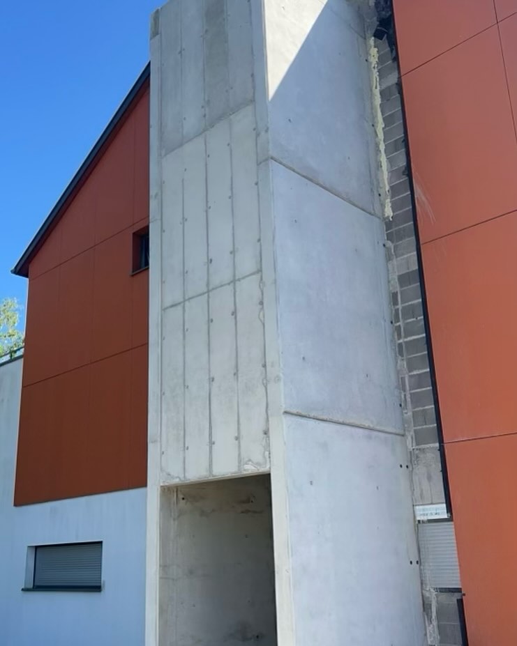 Rénovation façade avec enduit